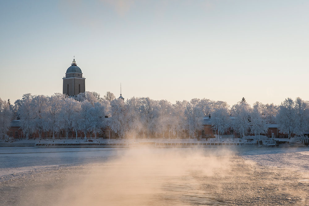 Helsinki in the winter