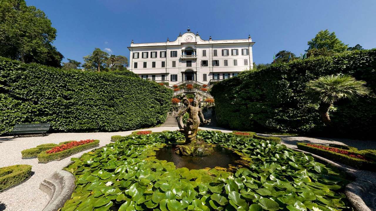 Villa Carlotta from the botanical garden (Photo: Como Tourism)