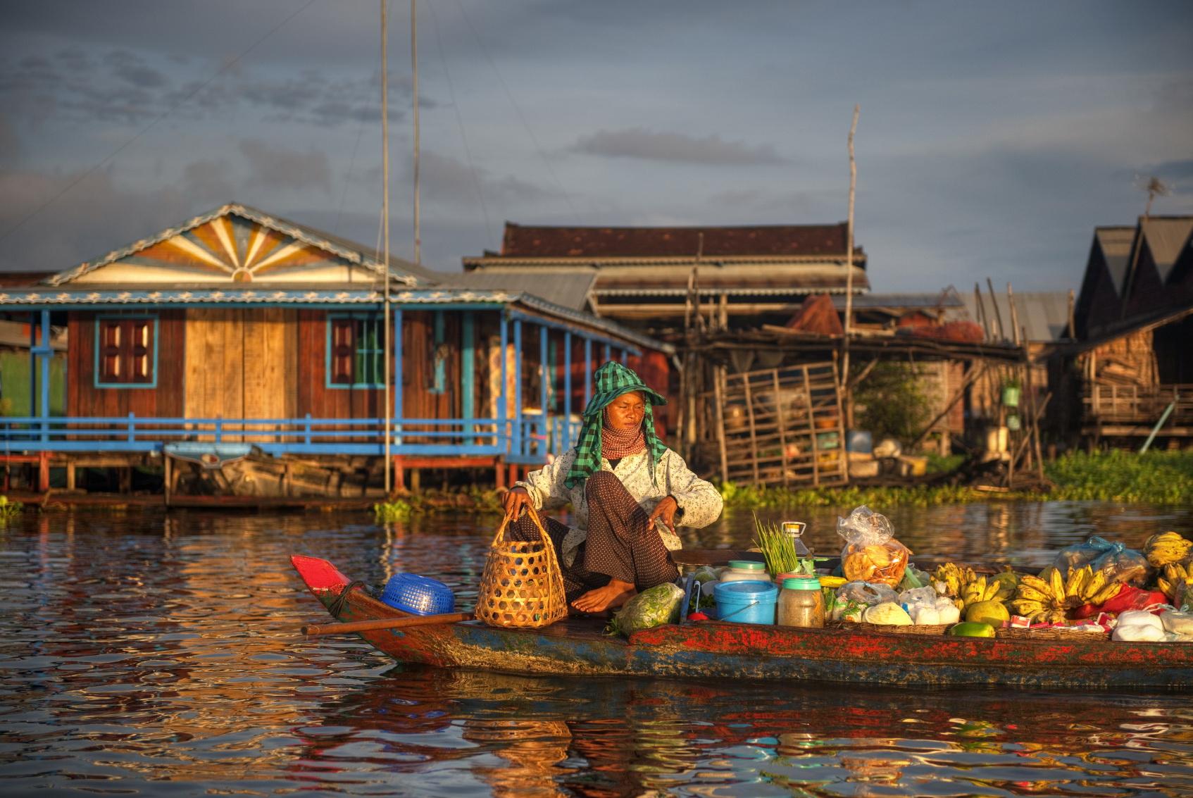 Tonle Sap is one of the biggest water basins in Southeast Asia and the country's main source of fish (photo: Asia Travel)