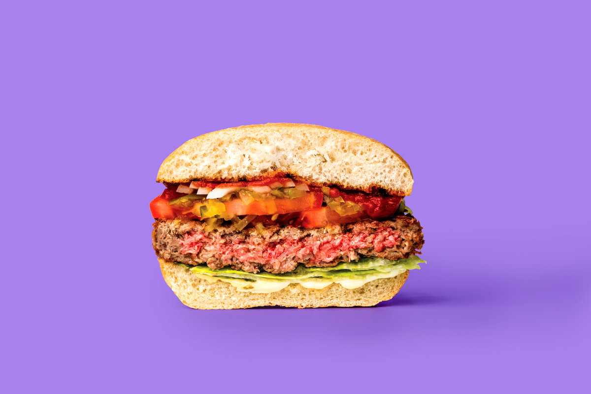 The meatless Impossible Burger
