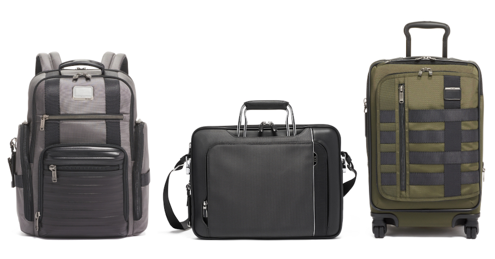 A selection of bags available in TUMI's Alpha Bravo Collection (pictures courtesy of TUMI)