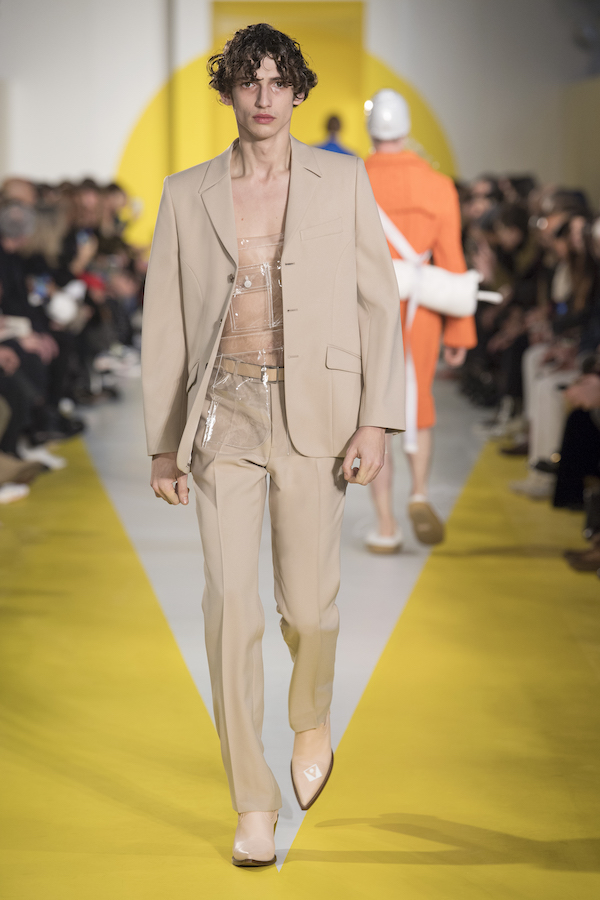 The nude suit from the FW2018 Collection by Maison Margiela (picture courtesy of Maison Margiela)