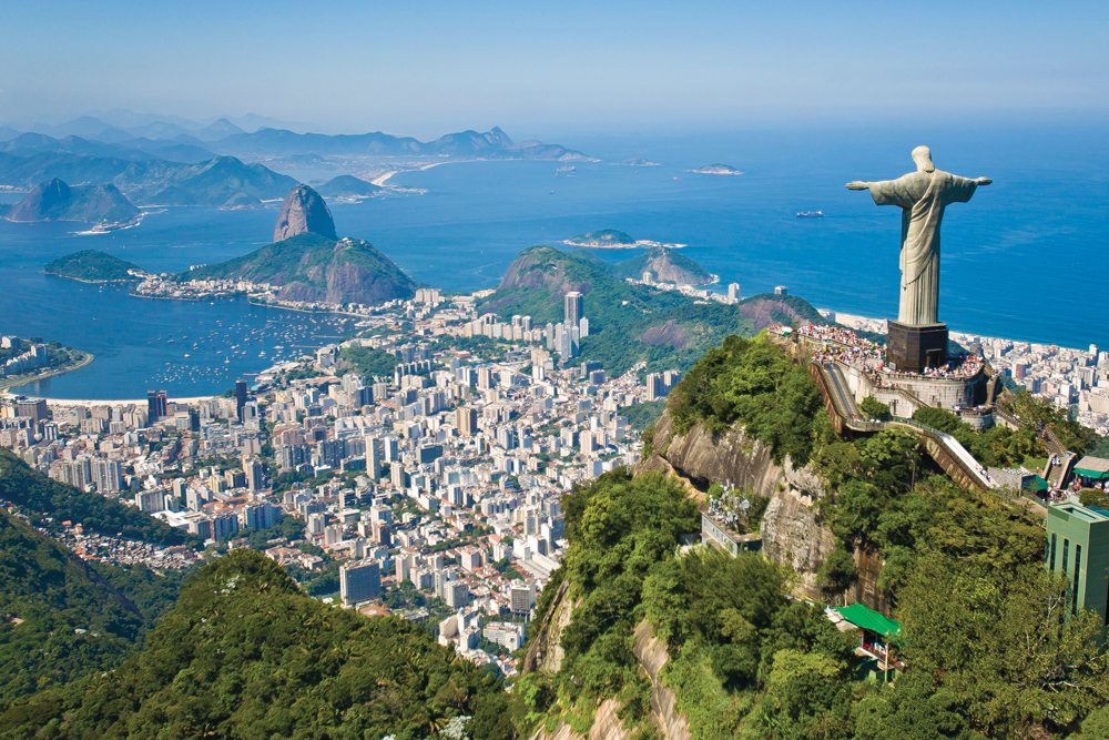 Head to the hill, Corcovado, for the grandest view (Credit: Corbis/Imaginechina)